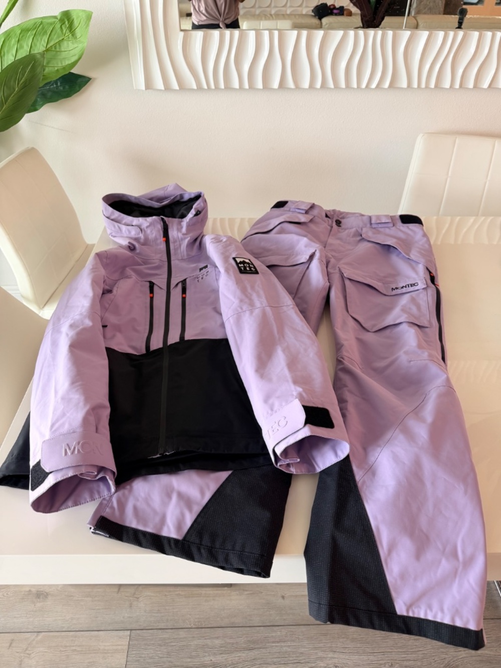 Montec Moss W + Kirin W Snowboard Ski Set S/M Purple